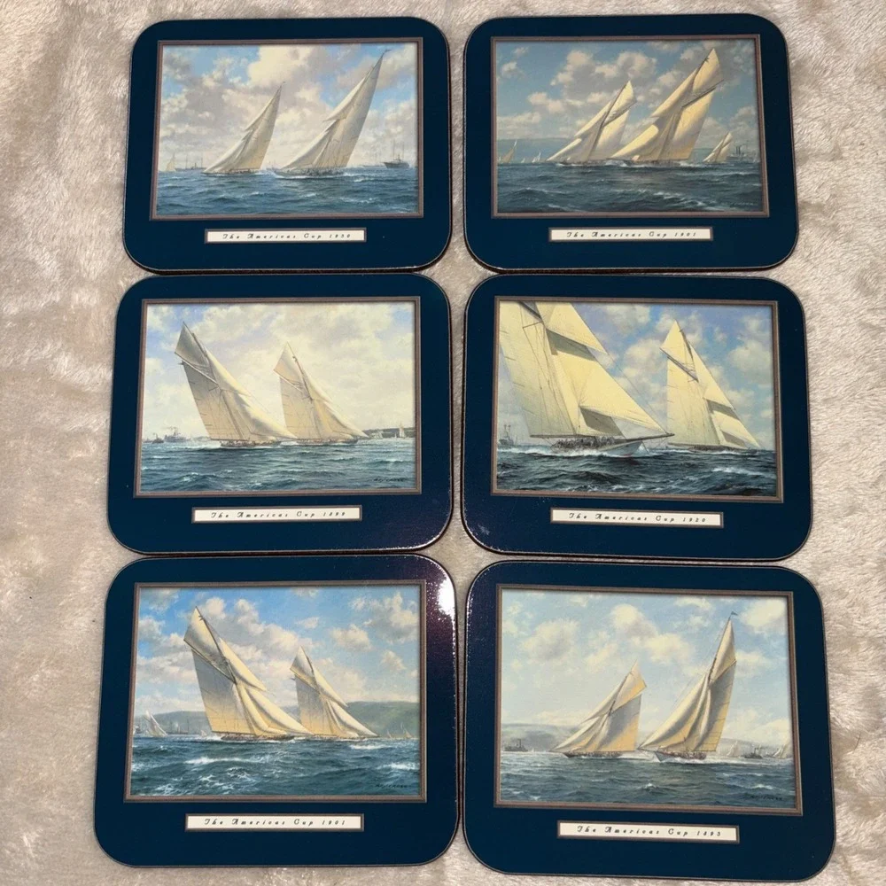 Vintage America's Cup New Zealand 6 Jason Coasters